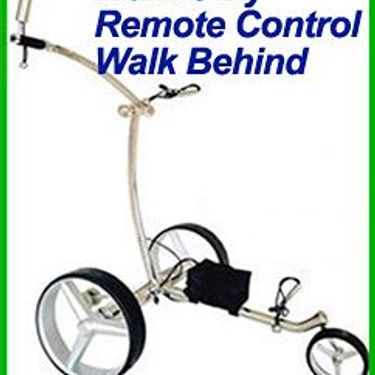 Golf Walk Remote Control Trolley. Electric Remote Control Golf Push Cart
