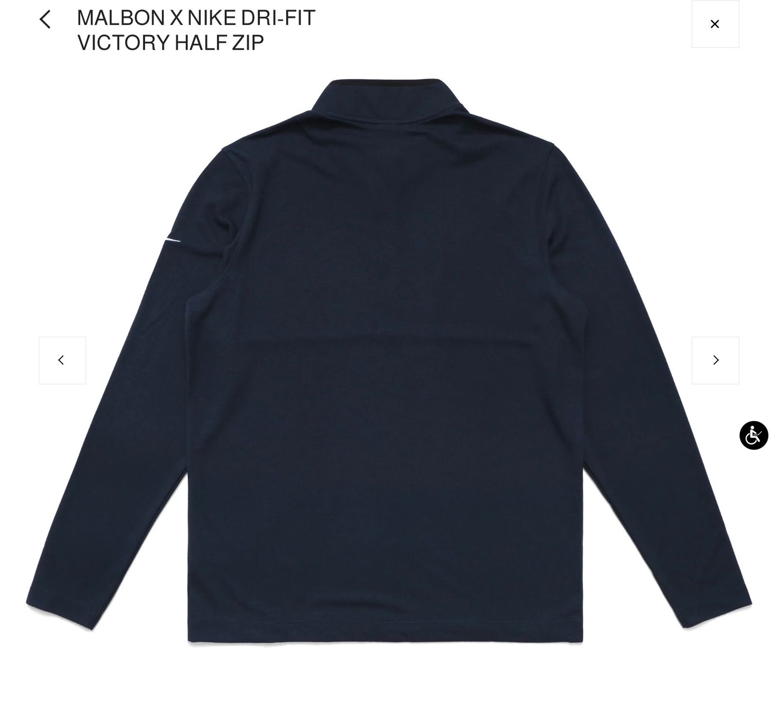 MALBON X NIKE THERMA VICTORY HALF ZIP M - ウエア(男性用)