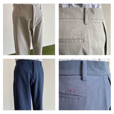 Wolsey Pants - Size 36/32 X2 -  TN/BK - Excellent