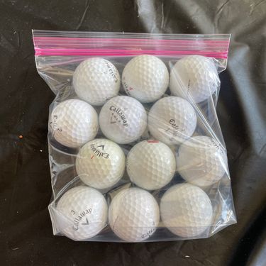 12 Callaway golf balls