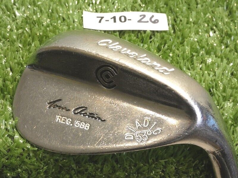 Cleveland Tour Action Reg 588 Diadic 53* Gap Wedge True Temper Steel –  Golfstix