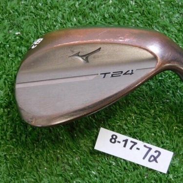 Mizuno T24 Copper 58* 10* Lob Wedge V Grind DG Tour S400 Stiff Steel Excellent