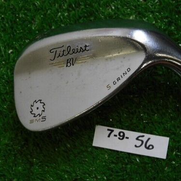 Titleist Vokey SM5 Tour Chrome 54* 10* Sand Wedge S Grind Dynamic Gold Steel