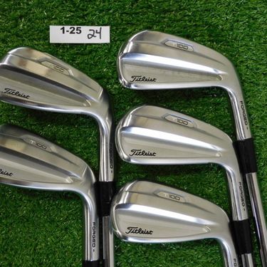 Titleist 2021 T100 Forged Irons 6-P Dynamic Gold S300 Stiff Steel -.5