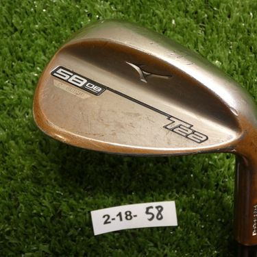 Mizuno T22 Raw 58* 08* Lob Wedge C Grind KBS $-Taper 130 Steel