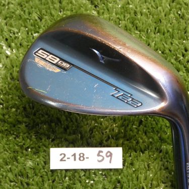 Mizuno T22 Blue Ion 58-08* Lob Wedge C Grind Dynamic Gold S400 Stiff Steel Mid