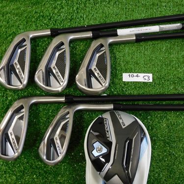 Cobra Aerojet Womens Combo Irons 6H, 7-P & S KBS PGI 55 Ladies Graphite Mint