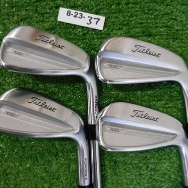 Titleist 2023 T100 Forged Irons 7-P KBS Tour V 110 Stiff Steel