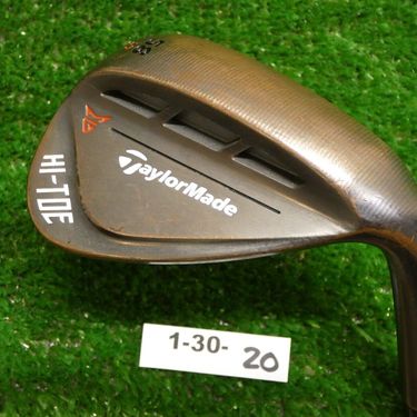 TaylorMade Milled Grind Hi-Toe 2 Raw 58* 07* Lob Wedge KBS 115 Steel