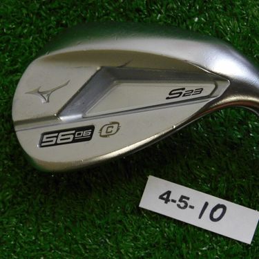 Mizuno S23 Satin Chrome Forged 56* 06* Sand Wedge C Grind KBS 115 Steel