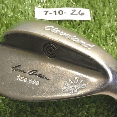 Cleveland Tour Action Reg 588 Diadic 53* Gap Wedge True Temper Steel