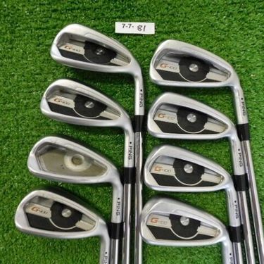 PING G400 Irons 4-W & U AWT 2.0 Regular Steel Black Dot