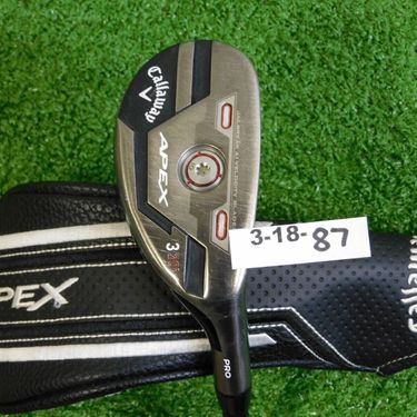 Callaway Apex Pro 21 20* 3 Hybrid MMT 80 Stiff Graphite with Headcover