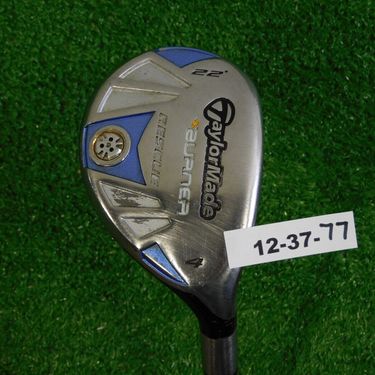 TaylorMade Burner Rescue 22* Womens 4 Hybrid REAX SuperFast 50 Ladies Graphite