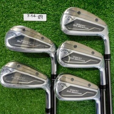 Callaway Great Big Bertha 23 Womens Irons 7-P & A 50 F1 Ladies Graphite New