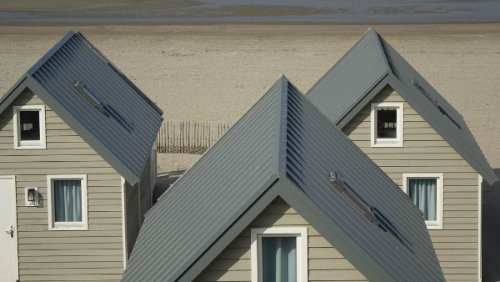 Homes built with low global warming potential roofing