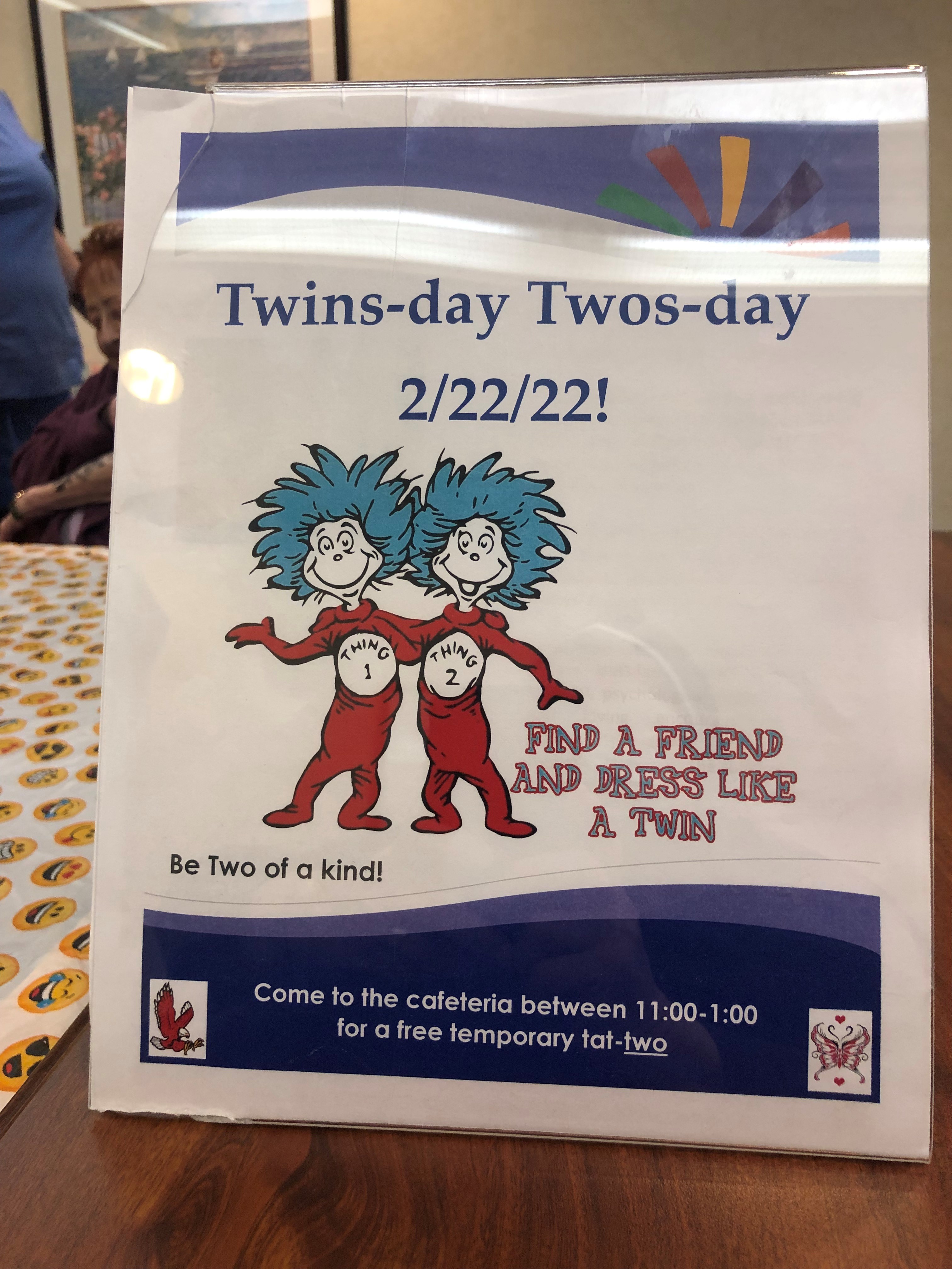 Twos Day1