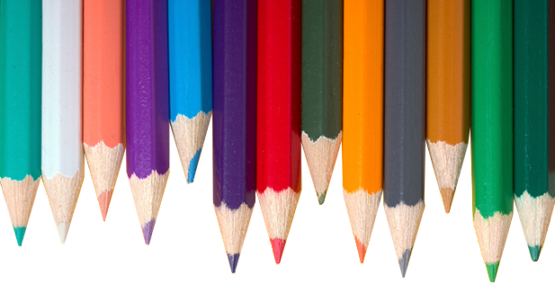 colorful pencils