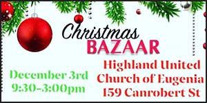 Christmas Bazaar - December 3, 2022