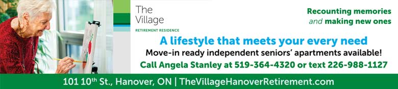 The Village Banner ad