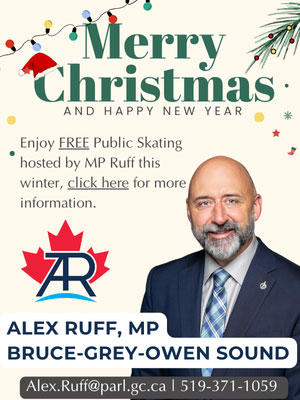 Alex Ruff Merry Christmas message 