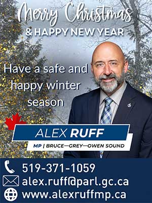 Alex Ruff Merry Christmas message 