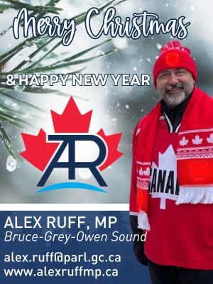 Alex Ruff Merry Christmas message 