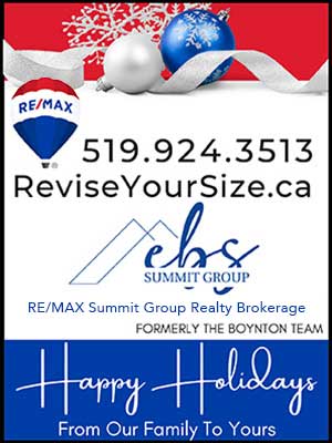 Remax Summit Group Christmas greeting ad