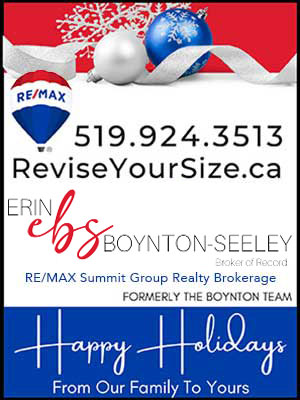 Remax Summit Group Christmas greeting ad