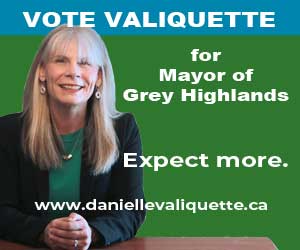 Vote Danielle Valiquette for Mayor of Grey Highlands