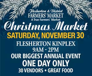 Flesherton & District Farmers' Market Christmas Market November 16, 2024