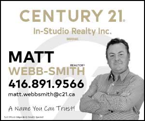 Matt Webb Smith  Century 21 In-Studio Realty Inc.