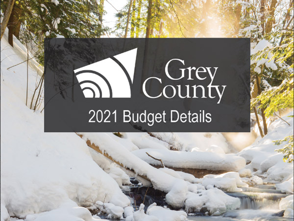 2021 Grey County budget details.