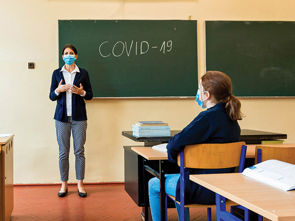 COVID-19 class lesson