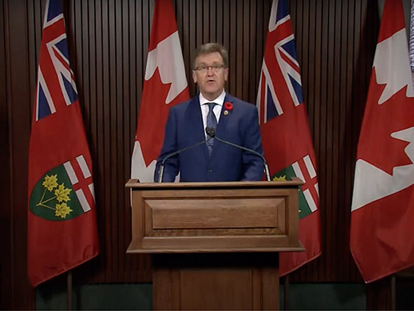 MPP Bill Walker at podium