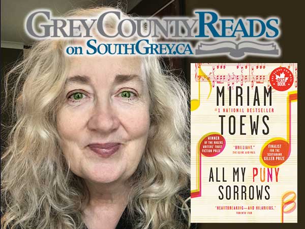 Kimberley Love with her book choice: All My Puny Sorrows