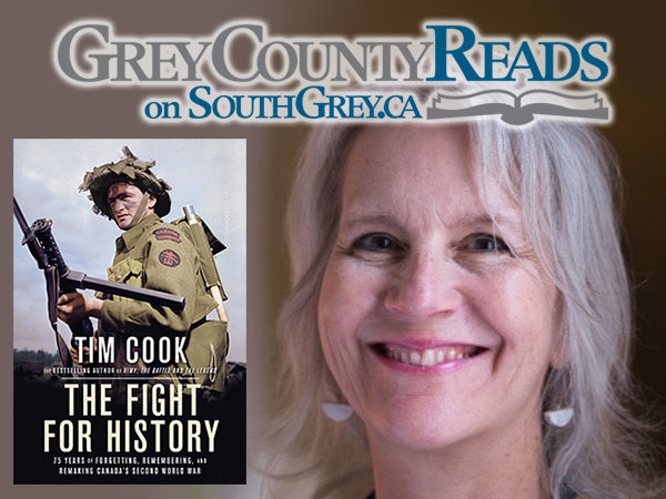 Melany Franklin with The Fight for History by Tim Cook