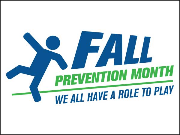 November is Fall prevention Month