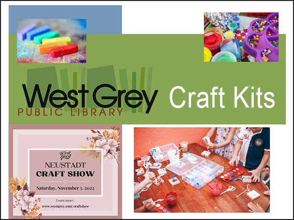 West Grey Library Craft Kits at the Neustadt Craft Show