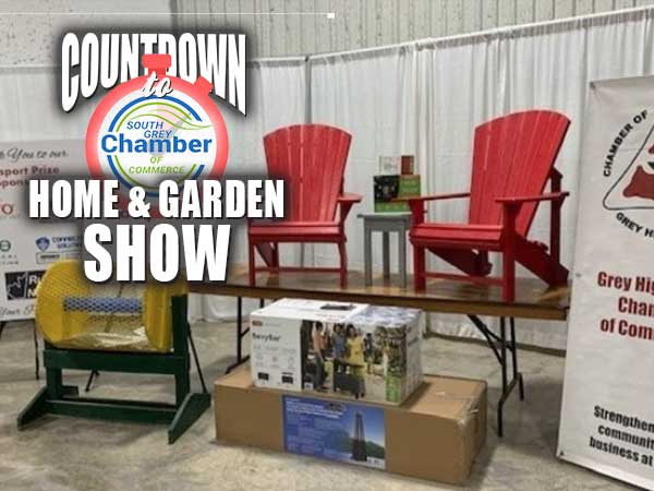 Countdown to the South Grey Home and Garden Show grand prize package