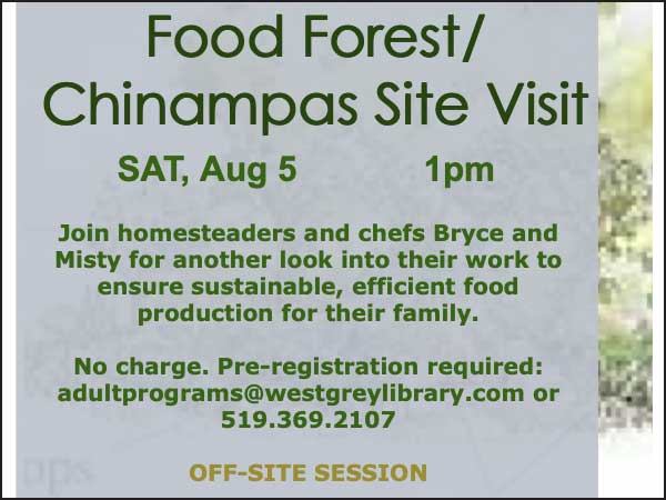 Food Forest / Chinampas Site Visit event