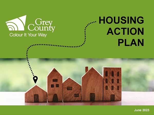 Grey County Housing Action Plan poster