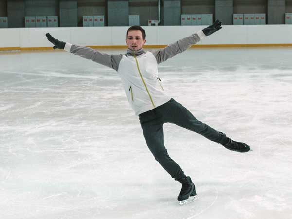 male ice skater