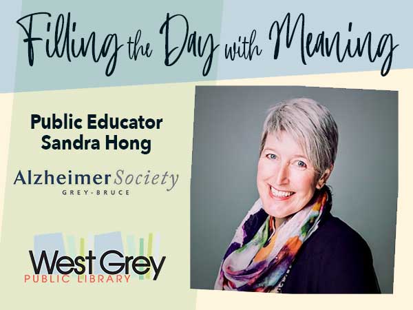 Filling the Day with Meaning, a one-hour session with Sandra Hong