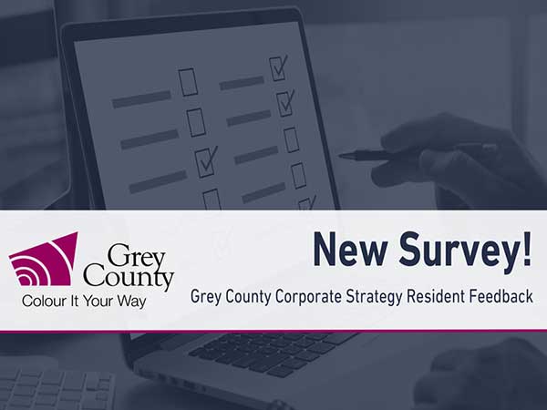 Grey County Corporate Strategic Plan survey