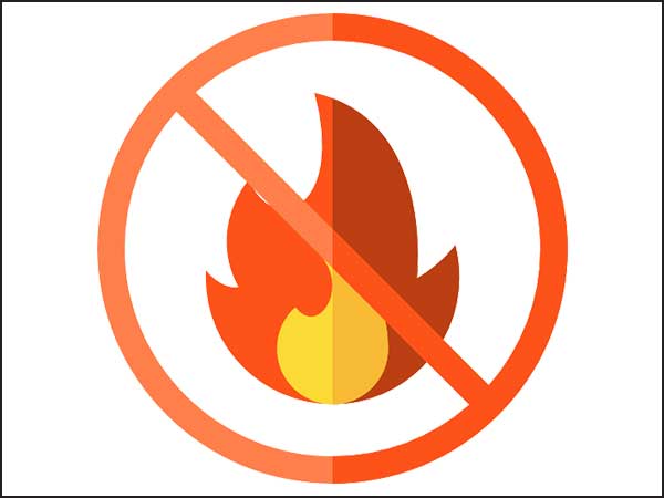 No fire allowed flavicon