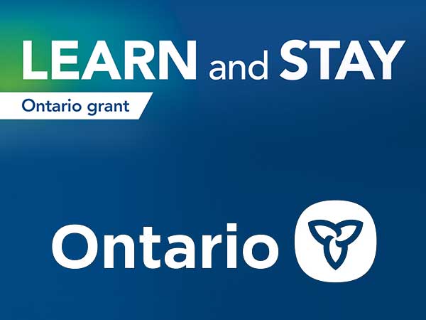 Learn and Stay Ontario grant