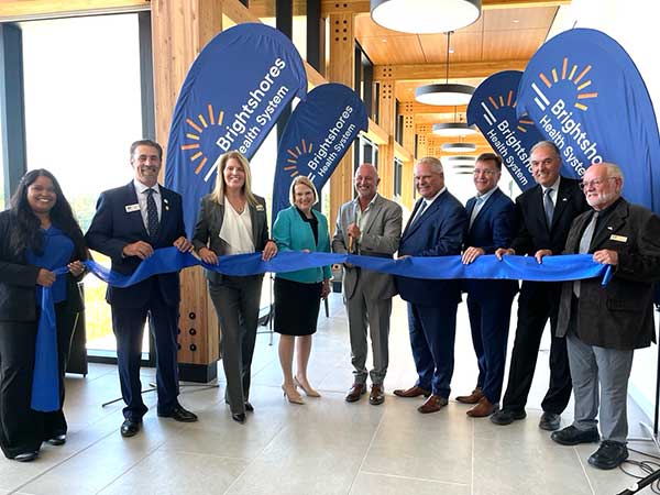 Markdale Hospital grand opening ribbon cutting