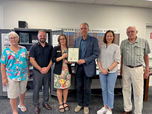 Grey Highlands Library Open House ceremony