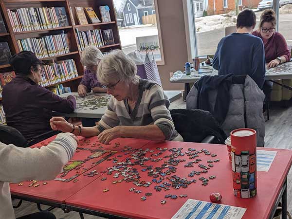 West Grey Public Library Jigsaw Puzzle Contest participants